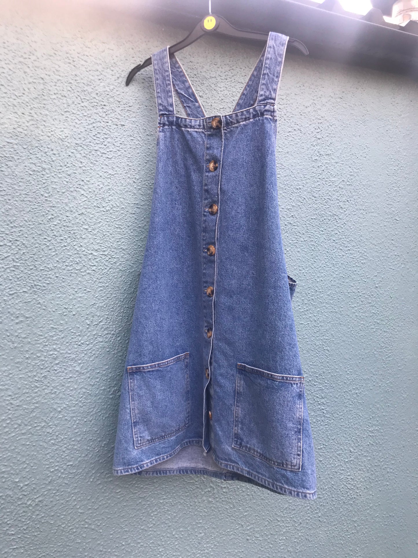 Long Dungaree Dress