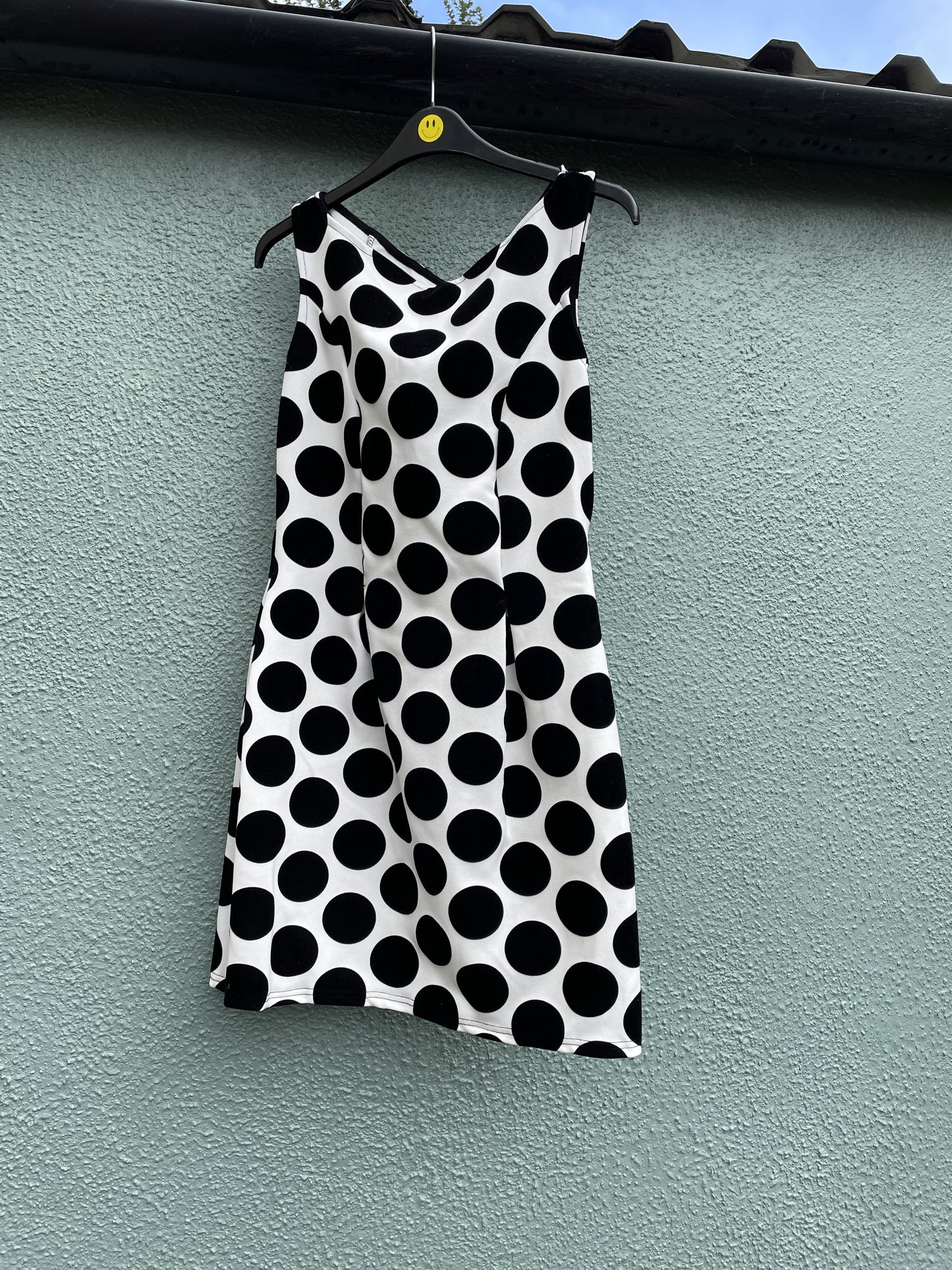 Black and White Polka Dot Dress