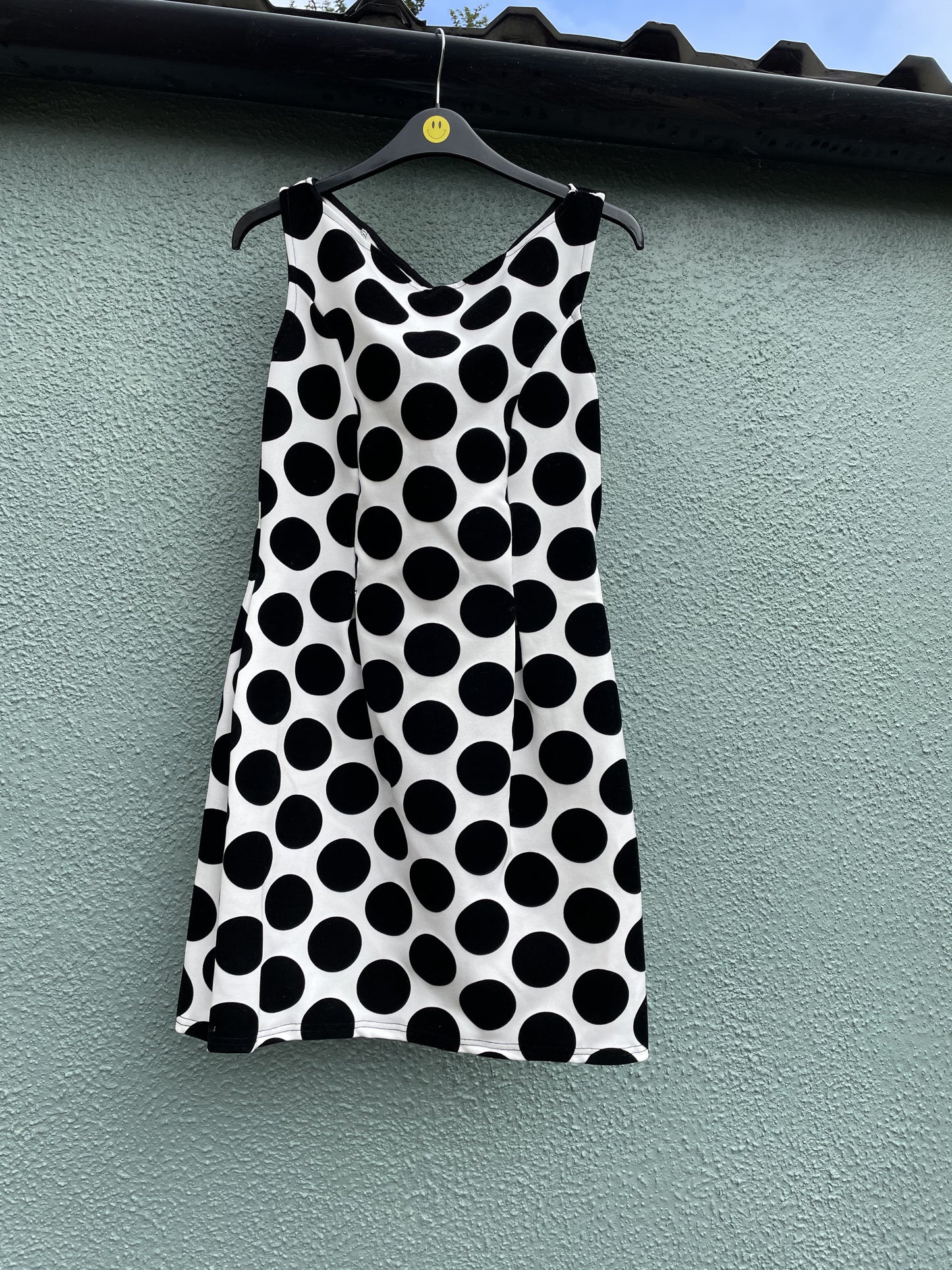 Black and White Polka Dot Dress