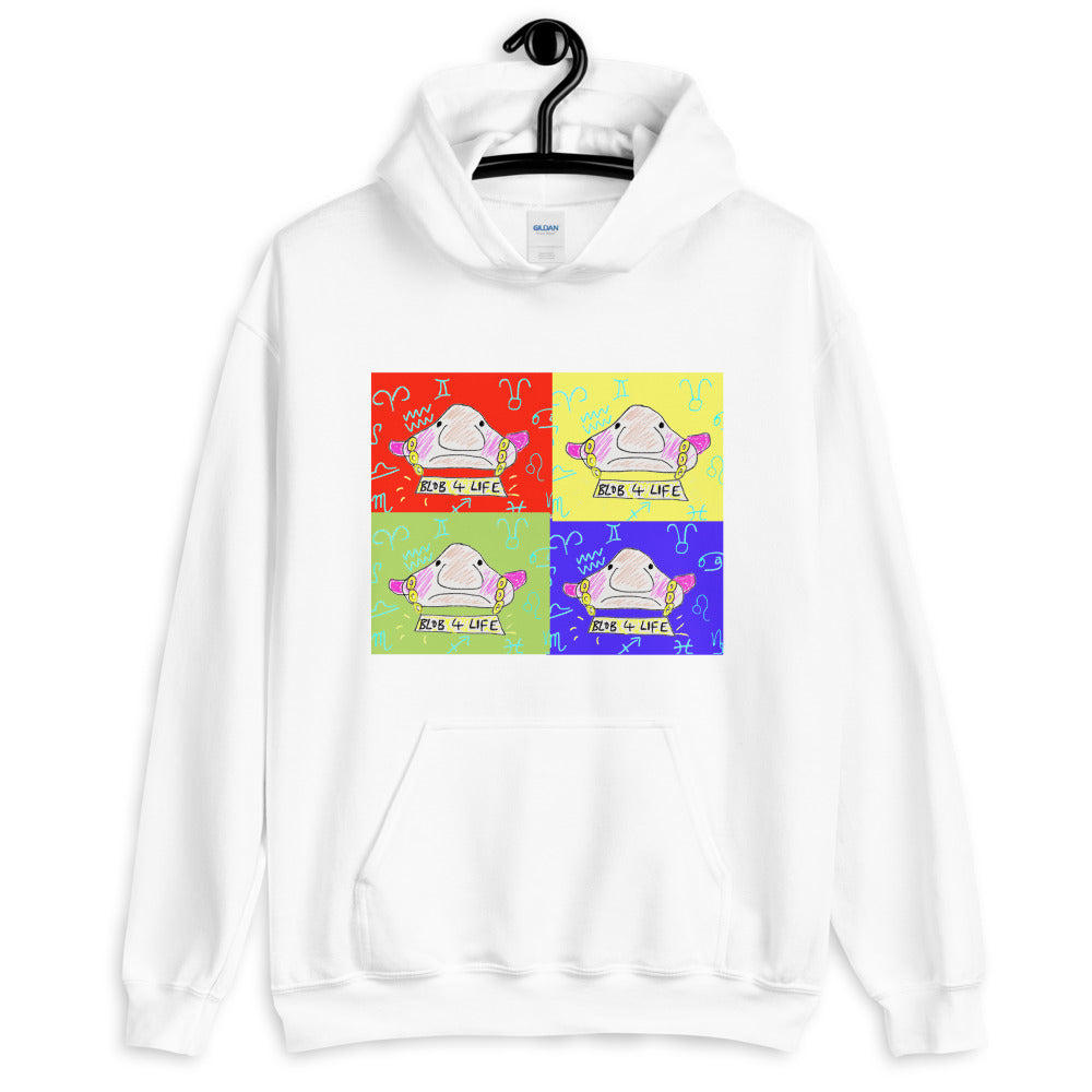 Blob 4 Life Hoodie - Primary Mix