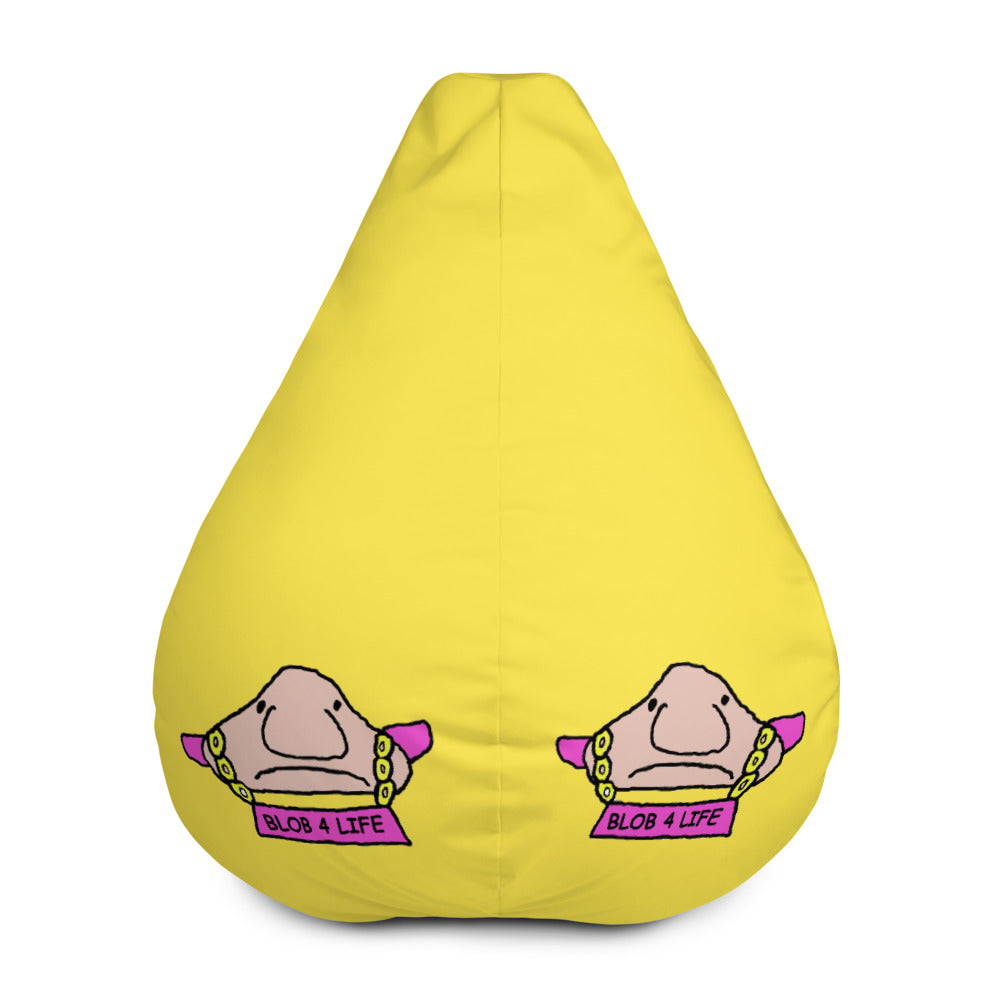 Blob 4 Life Yellow - Bean Bag Chair