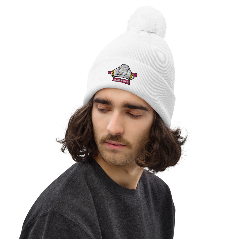 Embroidered Blob 4 Life Beanie