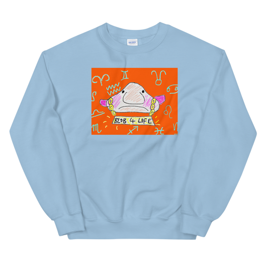 Blob 4 Life Orange - Blue Jumper