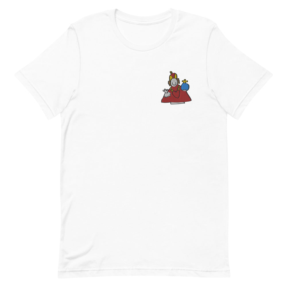 Child of Prague - Embroidered White T-Shirt