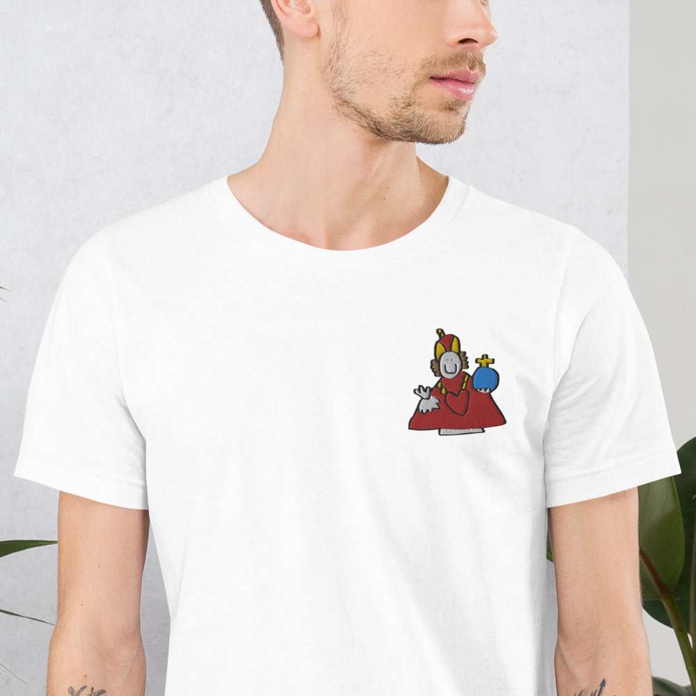 Child of Prague - Embroidered White T-Shirt